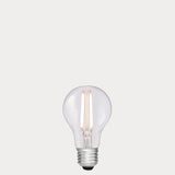 Dulora 7.2W GLS LED Bulb E27 Clear in Warm White filaments glowing