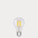 Dulora 8W 12-24 Volt AC/DC GLS LED Bulb E27 Clear in Warm White with filaments visible through clear A60 glass