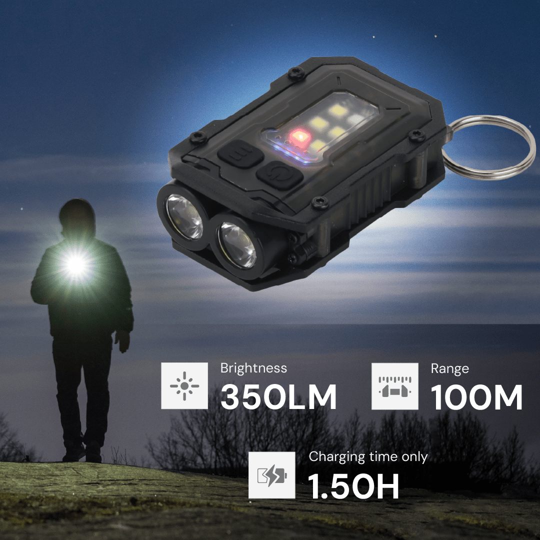 12 volt rechargeable mini led flashlight Mini Rechargeable LED Flashlight - Compact & Reliable