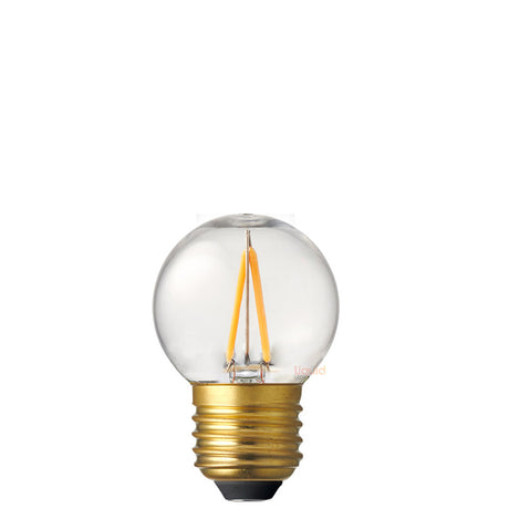 Fancy Round Shatterproof LED Light Bulb in Extra Warm White