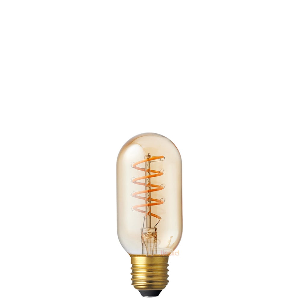 4W Amber Tubular Spiral LED Light Bulb