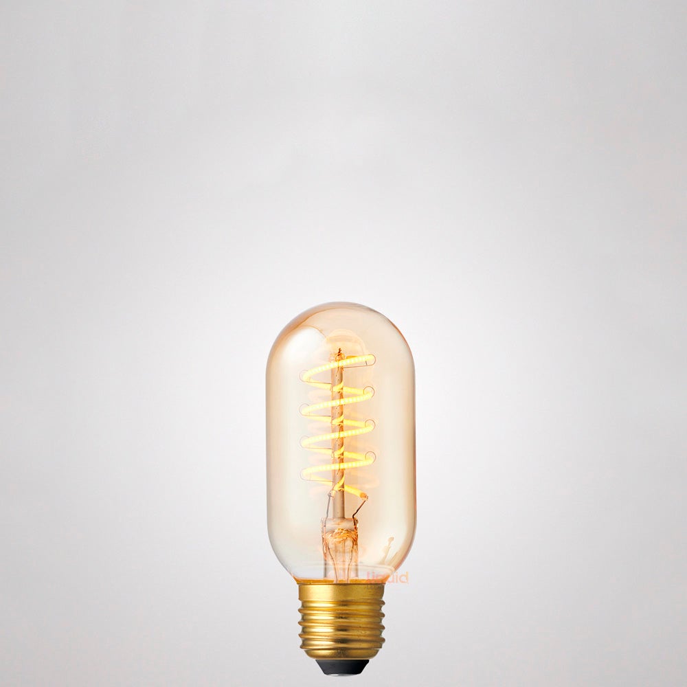 4W Amber Tubular Spiral LED Light Bulb (E27)