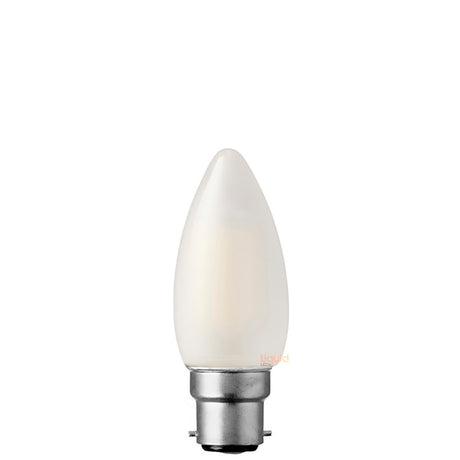 4W Candle Dimmable LED Bulb (B22) Frosted