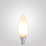 4W Candle Dimmable LED Bulb (E12) Frosted in Warm White