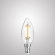 6W Candle LED Bulb E14 Clear in Natural White