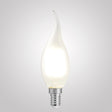 4W Flame Tip Candle LED Bulb E14 Frost in Natural White