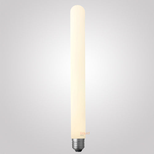 4W Long Tube LED Bulb E27 Matte Finish in Warm White
