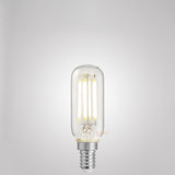4W Tubular LED Bulb E14 Clear in Natural White