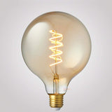 4W G125 Amber Spiral LED Bulb E27 in Ultra Warm