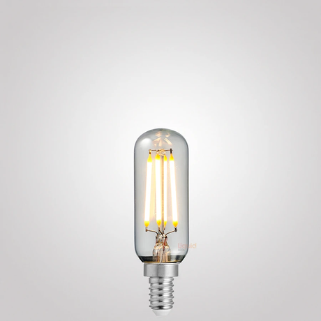 4W Tubular LED Bulb E12 Clear in Warm White