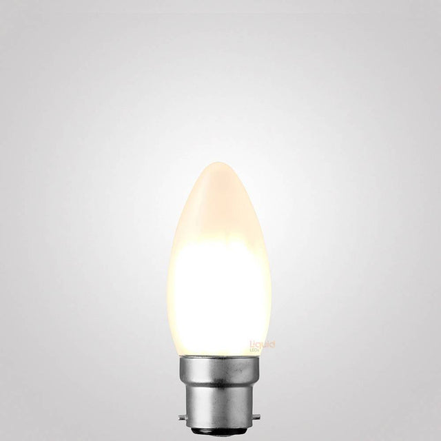 4W Candle Dimmable LED Bulb (B22) Frosted in Warm White
