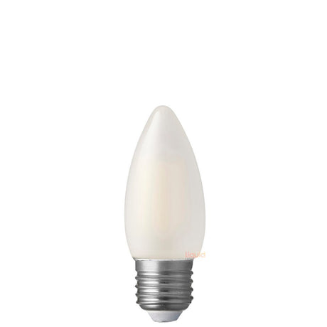 4W Candle LED Bulb E27 Frost in Natural White - LiquidLEDs™ - Candle Bulbs