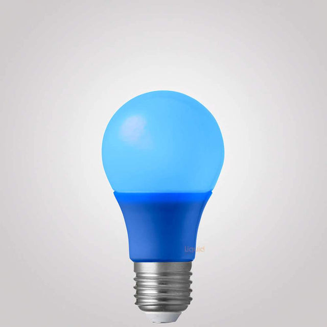 5W Blue GLS LED Light Bulb E27