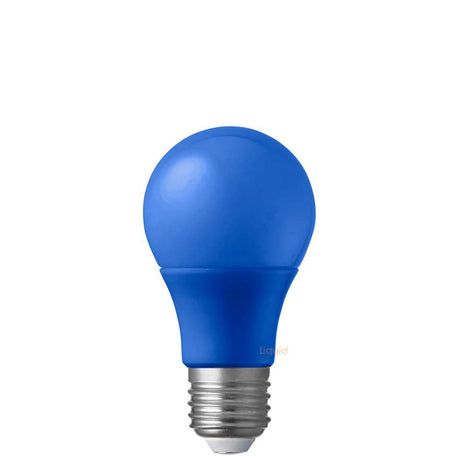 5W Blue GLS LED Bulb E27