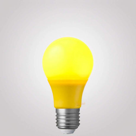 5W Yellow GLS LED Bulb E27