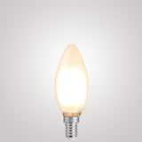 6W Candle LED Bulb E14 Frost in Warm White