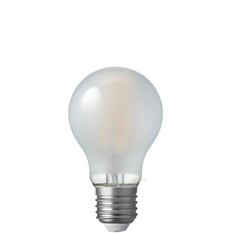8W 12-24 Volt AC/DC GLS LED Bulb E27 Frost in Warm White