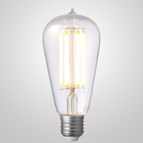 8W Edison LED Bulb E27 in Warm White