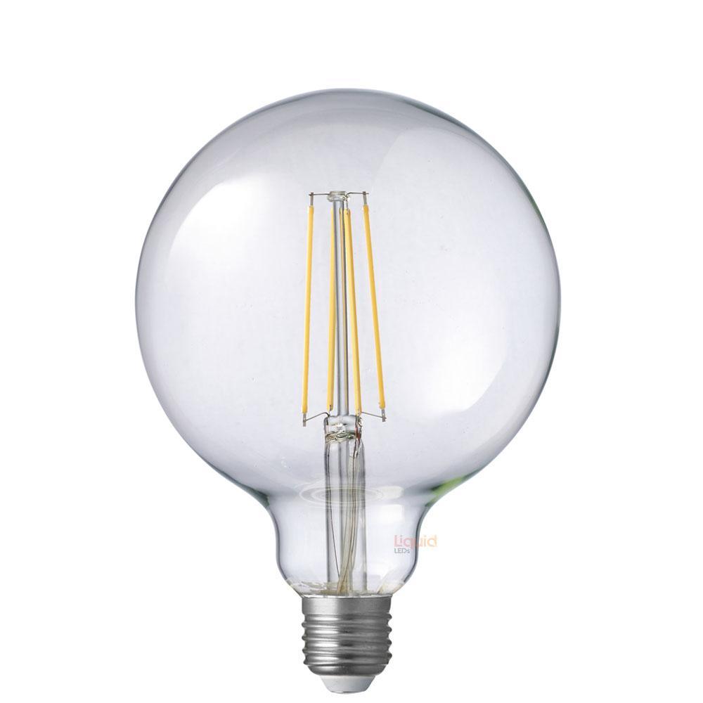 Ampoule LED E27 Dimmable Balloon G125 7W filament or 2300K 840Lm