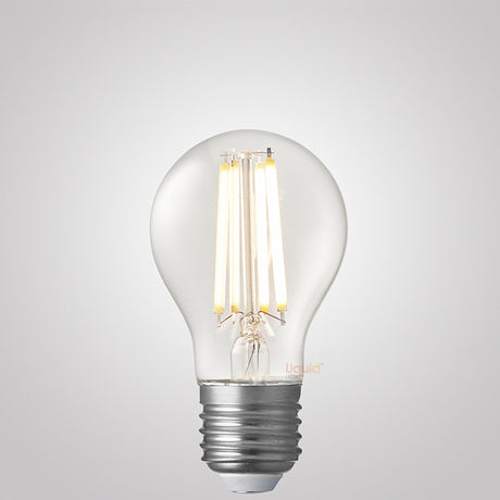 8W GLS LED Bulb E27 Clear in Warm White