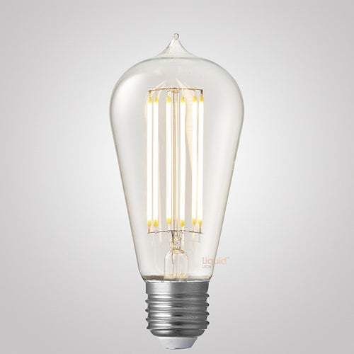 8W Edison LED Bulb E27 in Warm White