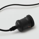 Black Plug-In Pendant