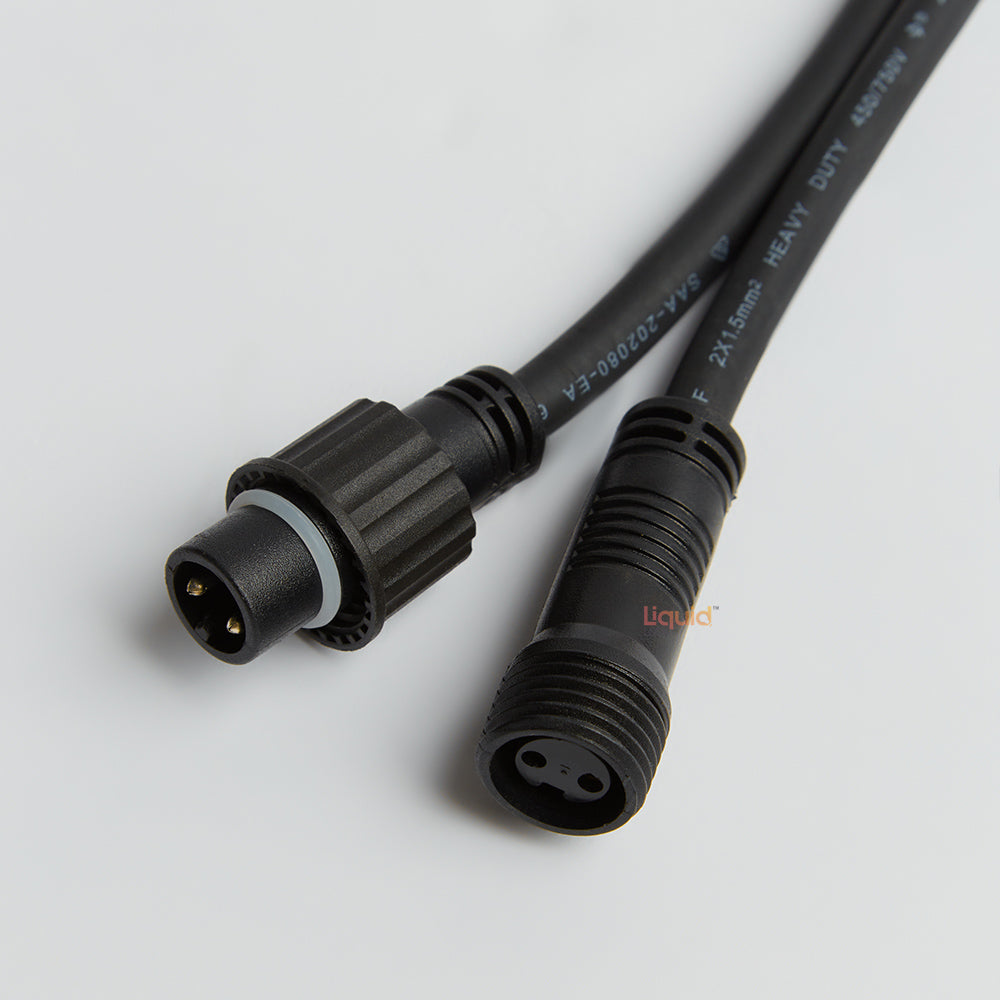 Outdoor Black Festoon Connectable String IP65