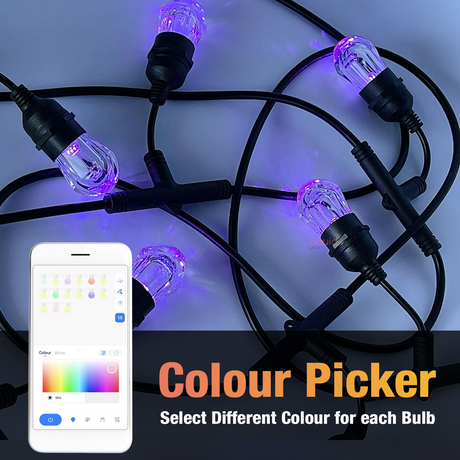Select Colours for Smart Festoon String